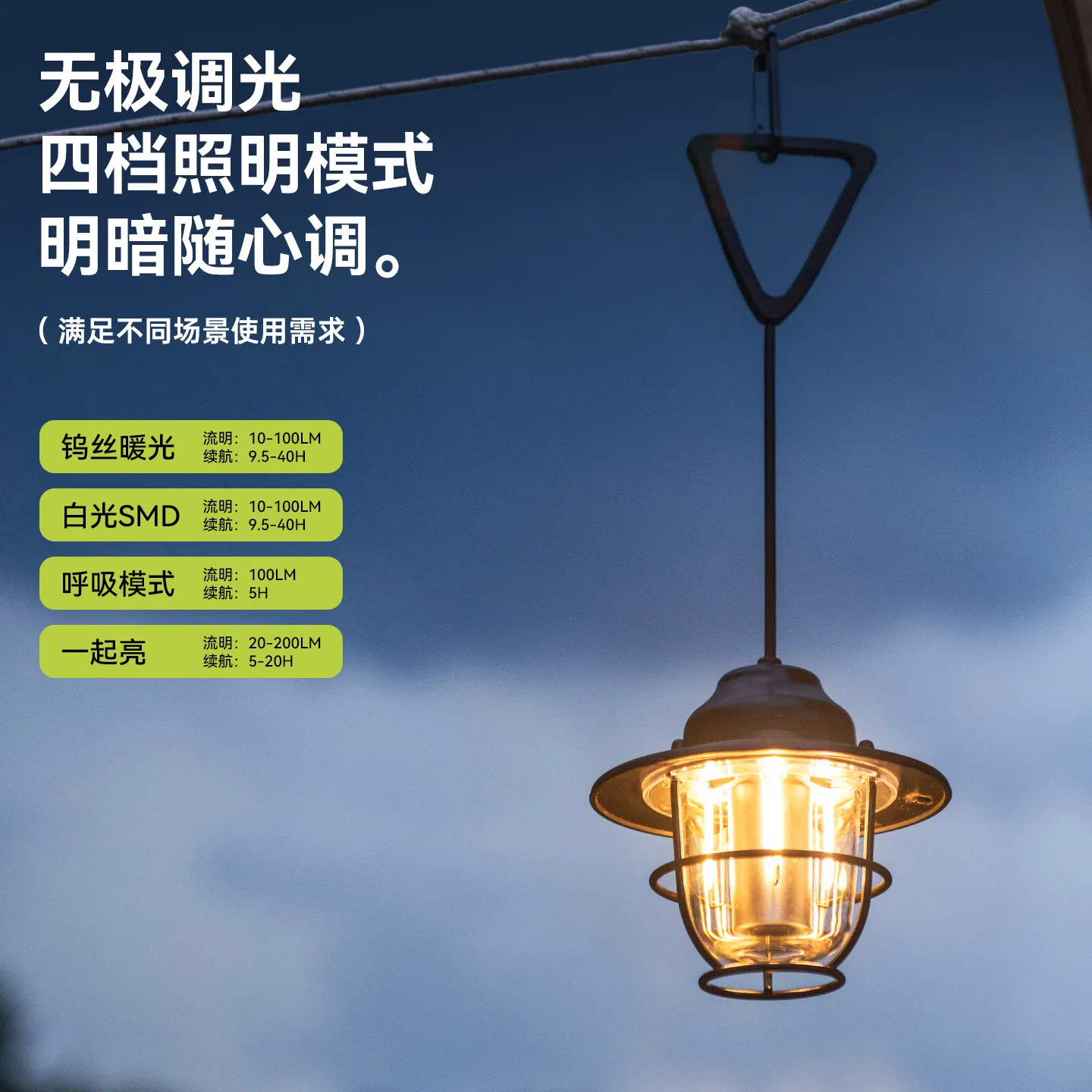 Outdoor Pine Cone Camping Light Tent Atmosphere Camp Night Light Waterproof Retro Long Battery Life Adjustable Fast Delivery