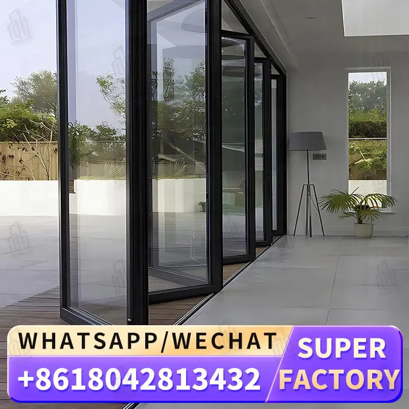 

Customizable Factory Made Multi function Folding Windows for Office and Home Use in Europe Windows Foldable door