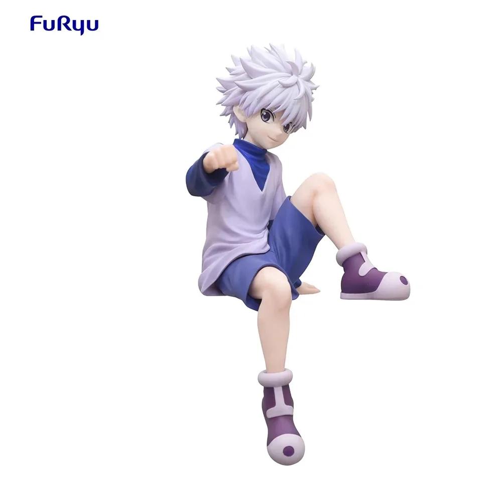 IN Stock FuRyu Original Hunter Hunter Gon Freecss Killua Zoldyck Noodle Stopper Figure Action Anime Model Toys Collectible