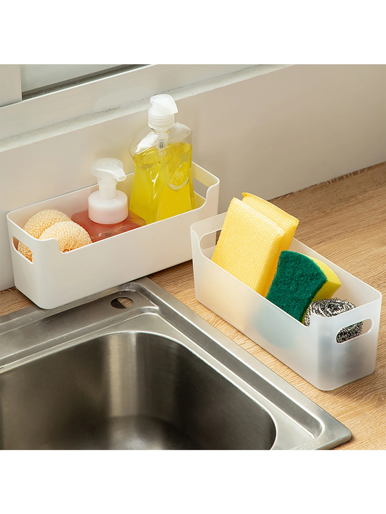 パンチフリーキャビネットドアオーガナイザープラスチック壁掛け - Food Storage Cabinet For Kitchen のレビューと価格