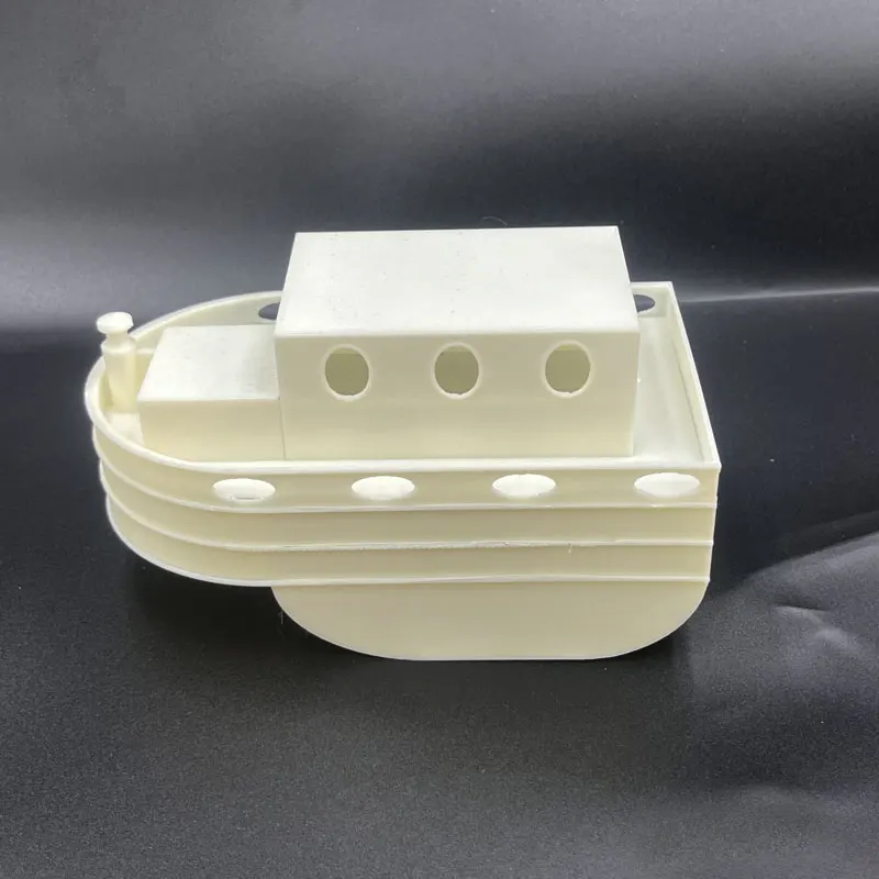 Kit di montaggio per nave modello in miniatura ABS fai da te modello di nave stampato in 3D assemblaggio manuale giocattolo personalizzabile