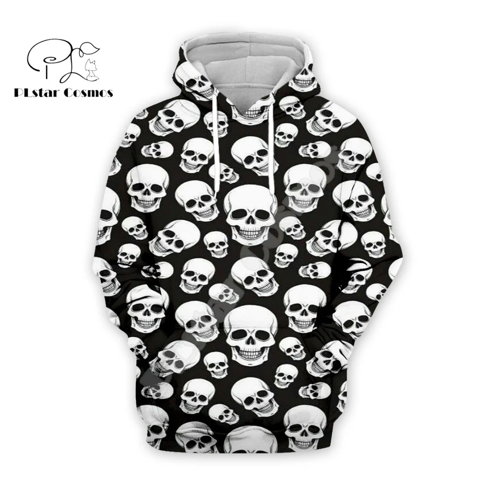 

Halloween Pumpkin Skull Ghost Tattoo Retro Colorful Tracksuit Harajuku Pullover 3DPrint Streetwear Casual Jacket Funny Hoodies R