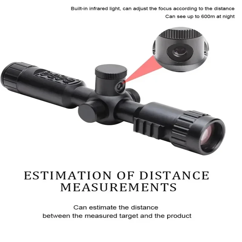 ANDRU-NightTelescopic Sight, Digital Infrared Monocular, GYJ40, Hunting, Wildlife, Bird Observation