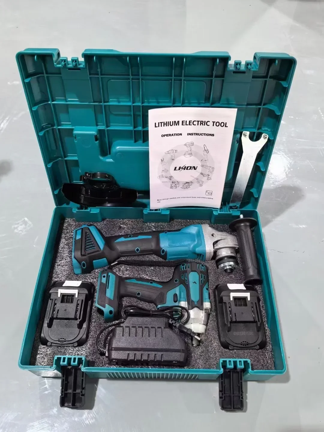 003 Diskon Pabrik 4 In 1, 3 In 1, 2 In 1 Alat Listrik Tanpa Sikat Set Alat Listrik Tanpa Kabel Baterai Lithium