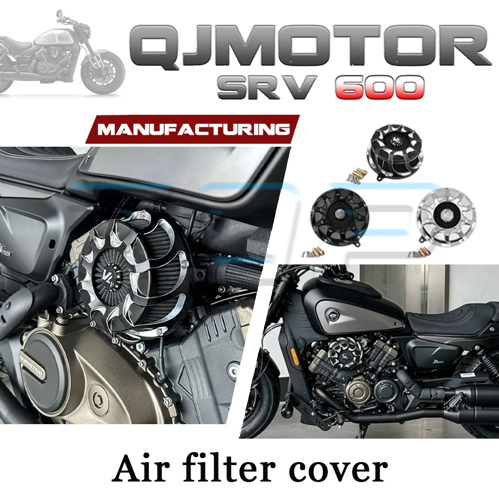 Rugged durable and highly dustproof QJMOTOR SRV 600 air filter cover SRV 600 600SRV