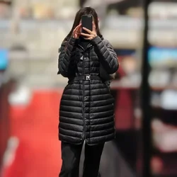 Moncl*r Women's Winter Down Jacket Thick Zipper Best Down Jackets 90 Goose Down Fashion Leisure Winter Coat Female Winter Coats