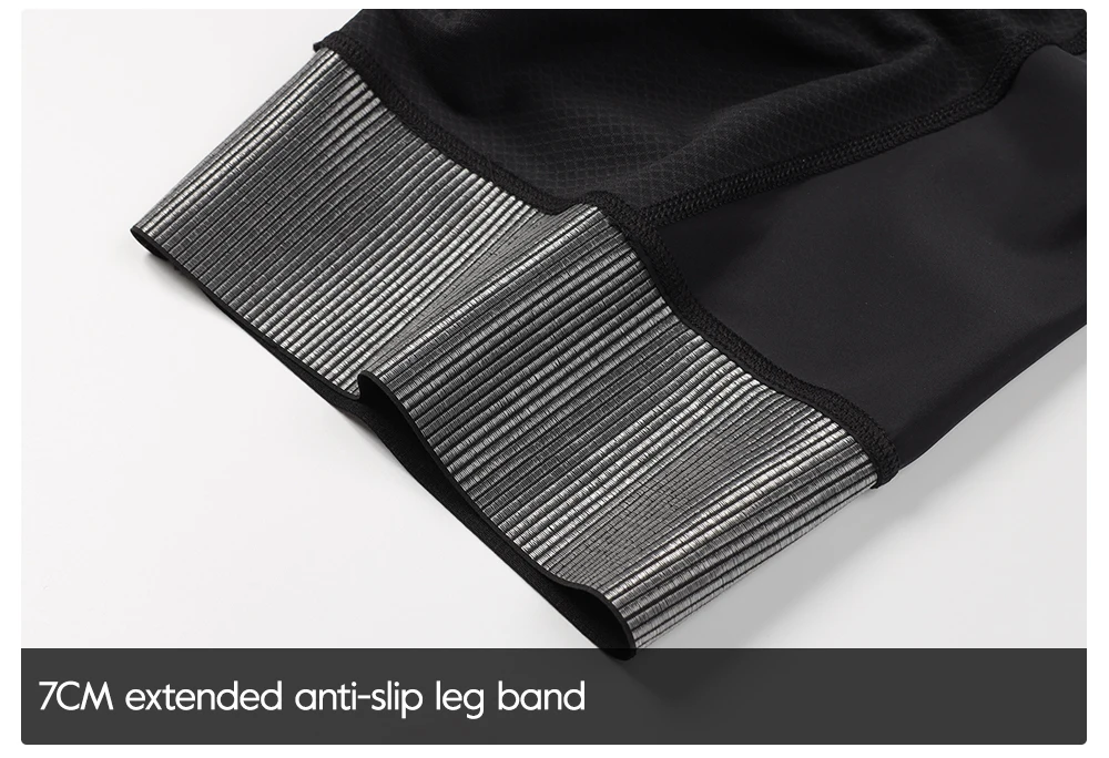 RION Herren Radsport-Trägerhose Mountainbike MTB Tights Polsterung Fahrrad-Trägerhosen Fahrradausrüstung Italienisches Dolomiti-Polster 8H Outdoor-Sport – Detail 18