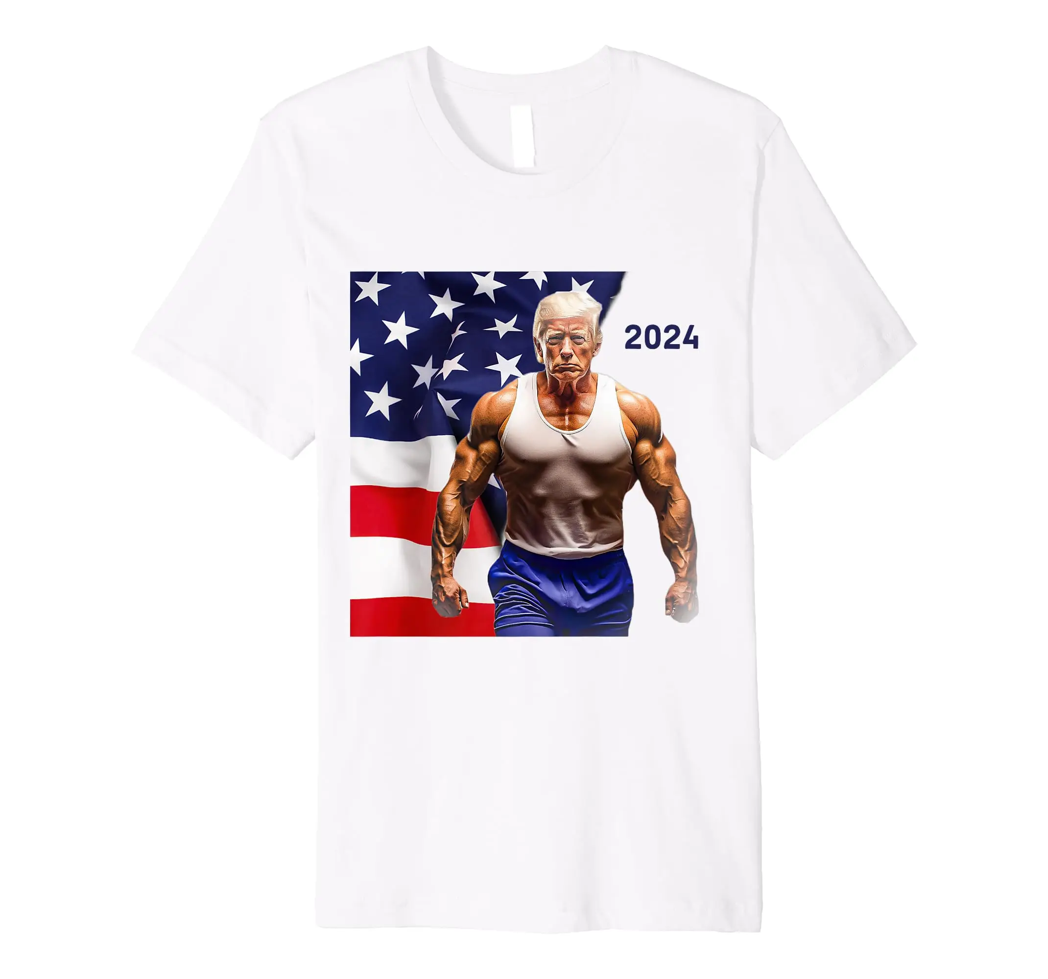 Camiseta Premium de Trump suppority 2024 - Make it Chair again
