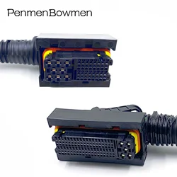 1 Set 40 81Pin PCB ECU Computer Control Board Electrical Connectors Plug Ignition Wiring Harness 1473244-1 1473247-1 1473252-1