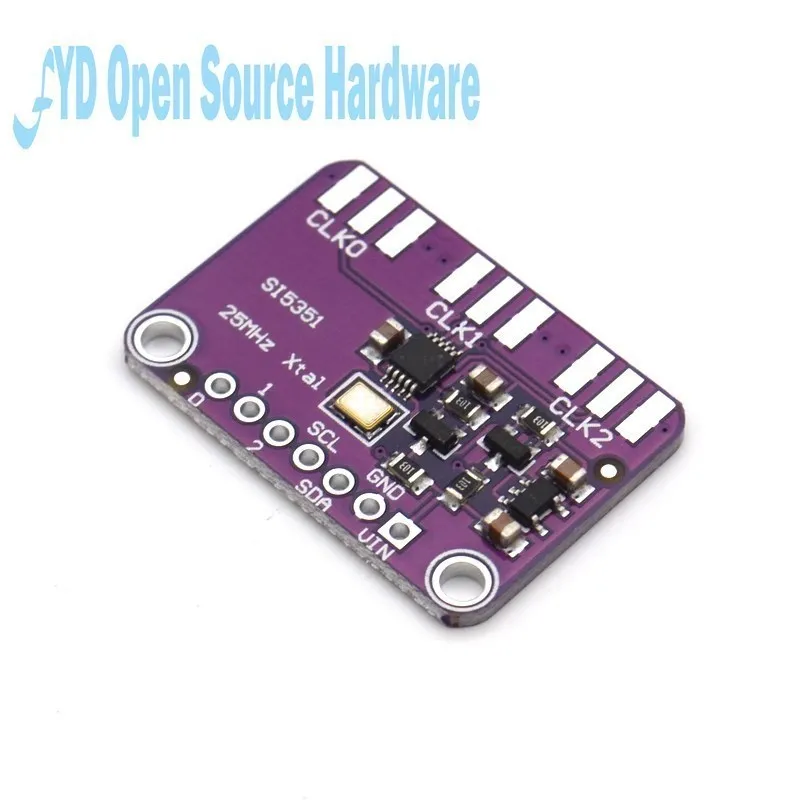 DC 3V 5V CJMCU-5351 Si5351A Si5351 I2C Clock Generator Breakout Board Signal Generator PLL Clock Divider 8KHz-160MHz