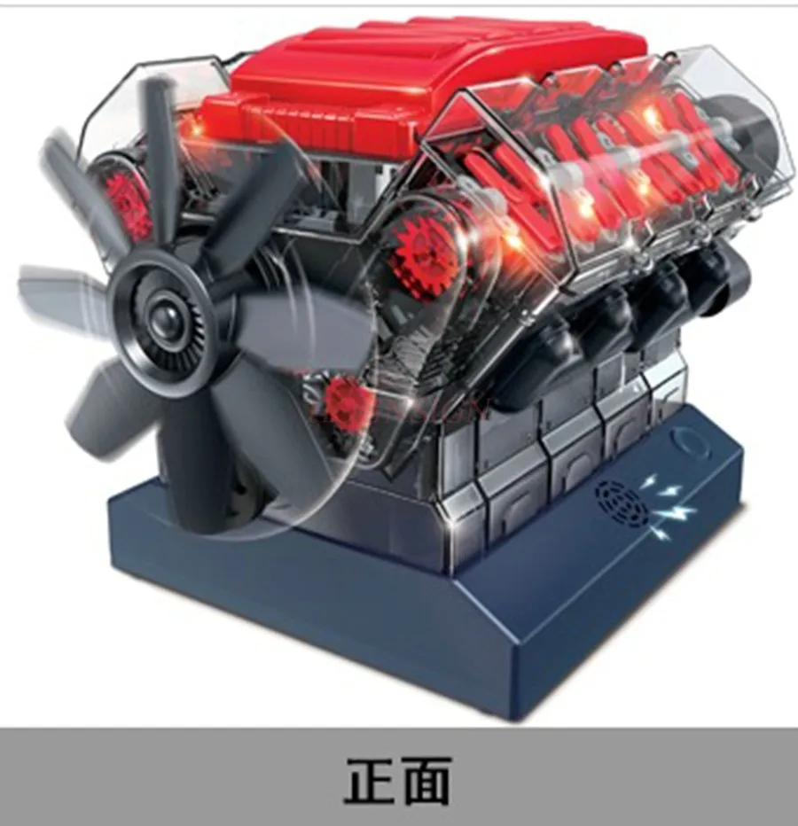 Combustion Engine Model Kit That Runs Visible Mini Engine Kit That Works v8