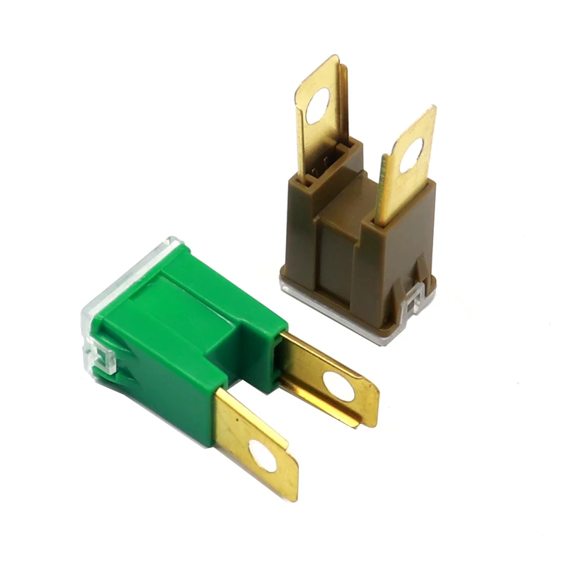 【5-2PCS】Automotive Car truck van square Fuse long feet male Fuse 20A 30A 40A 50A 60A 70A 80A 90A 100A 120A