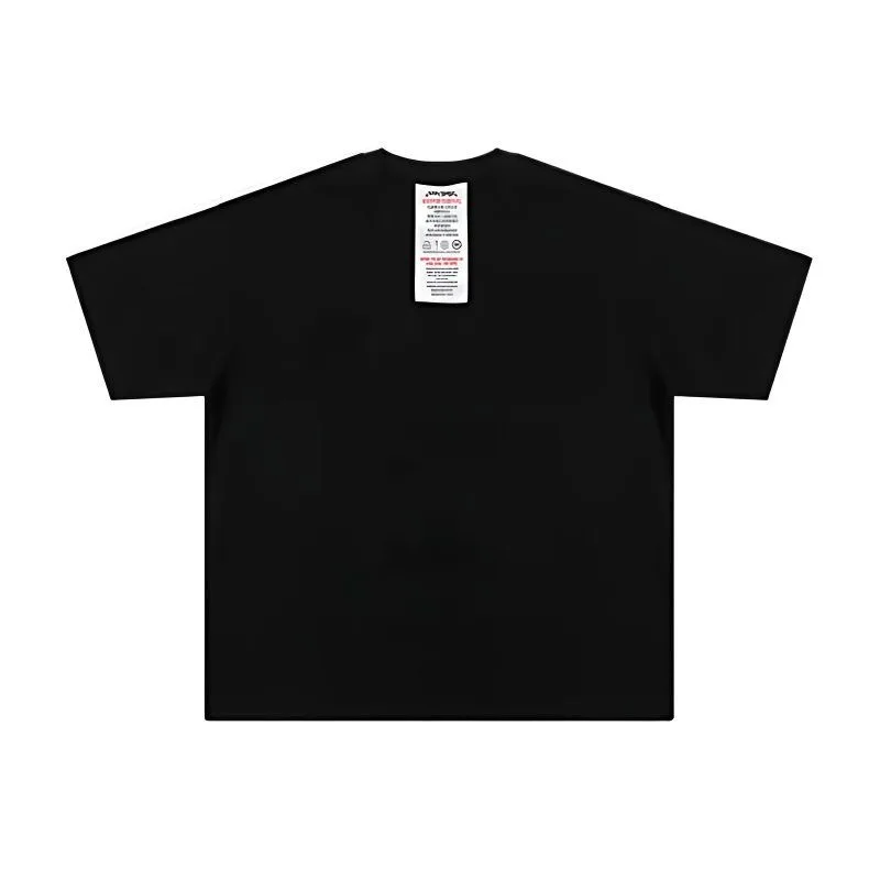 NPC رسالة طباعة تي شيرت الهيب هوب موضة الشارع الشهير الاتجاه تي شيرت متعة نمط النساء الرجال فضفاض الصيف القطن قصير الأكمام تي شيرت #6