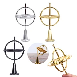 Metall selbst ausgleichende Finger Gyroskop Spielzeug Anti-Schwerkraft bunte Metall Kreisel Erwachsene Kinder Dekompression Relief Spinning Spielzeug Geschenk