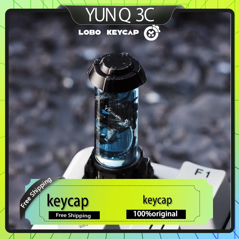 

Transparent Mechanical Keyboard Cap Single Character Anime Style Customized ESC Key Replacement Computer Office Peripheral