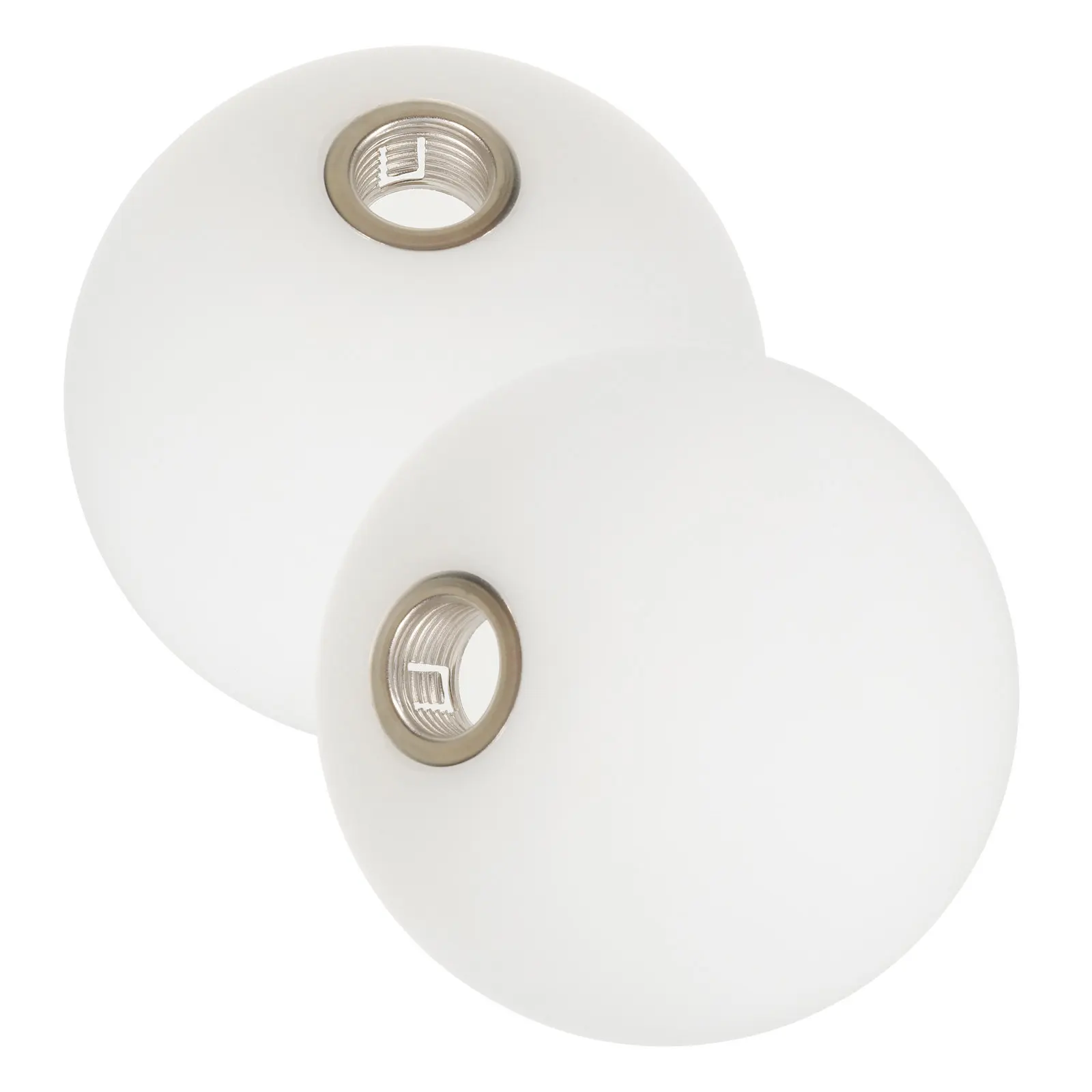 2Pcs Glass Lamp Shade Replacement Globe Ball Cover for Pendant Light Fixture Decorative Ceiling Lampshade Glass Lamp Shade