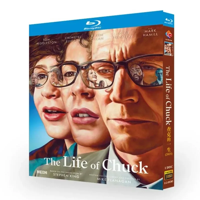 Blu ray Super High Definition Movie Chucks Life BD Disc Box with Chinese and English Traditional Subtitles