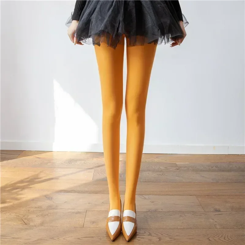 Talenza Damen-Strumpfhose, schmale Strümpfe, Strumpfhosen, superelastisch, große Leggings, rote Damen-Sexy-Strumpfhose, Frühling, Herbst, Winter