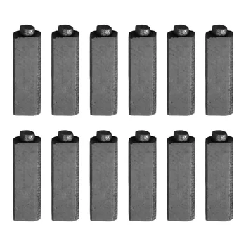 12pcs Carbon Brushes Anchor Engine Electric Hair Dryer General Carbon Brushes Set For Electric Hair Dryer Tool Part 4x5.5x17mm