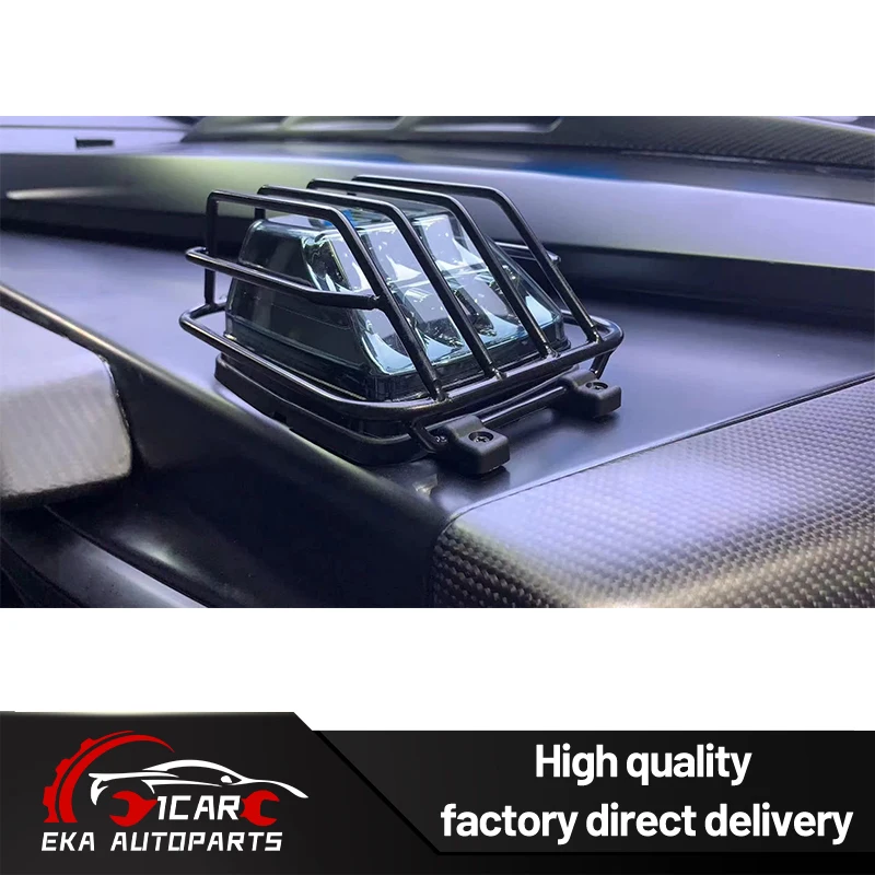 Off-Road Lamp Guard Mesh Set for Mercedes Benz G-Class W463 G350 G500 G55 G63 Headlight Turn Signal Tail Light Mesh Guard
