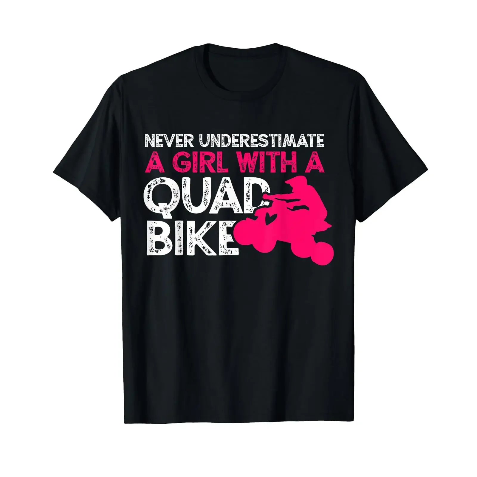 Quad Bike Four Wheeler T Shirt vintage Washed Versatile Comfortable streetwear Stretched Stylish Slightly Soft homme Casual