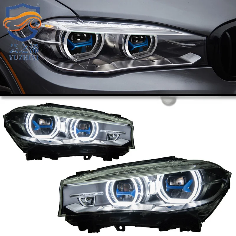 

XCH For 2014-2018 BMW X5 F15 headlight assembly retrofit with laser lens headlights and daytime running lights