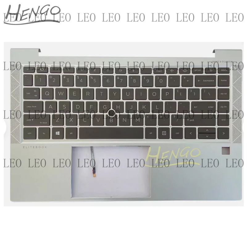 SS  M07089-001 For HP ELITEBOOK 840 745 G7 Palmrest C Cover Case No Backlit Keyboard