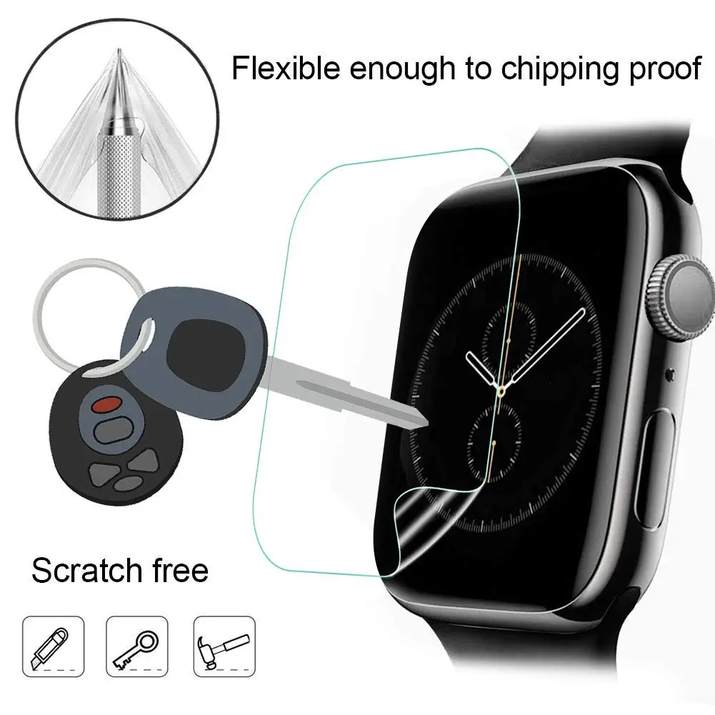 Película protectora de TPU suave para reloj inteligente Colmi P28 Plus/P8 Mix, accesorios de cubierta protectora de pantalla táctil de 1,69 pulgadas, 5 uds.