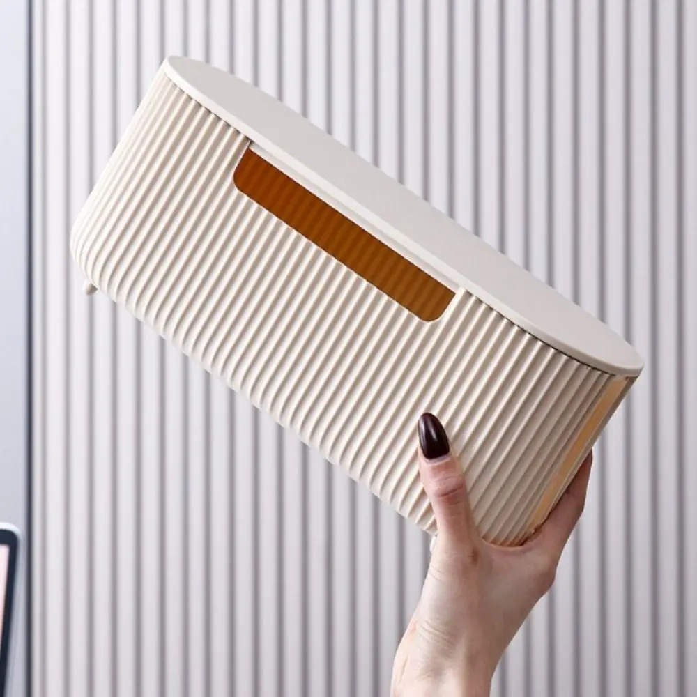 Household Desktop Cable Storage Box with Lid Multi-Functional Socket Storage Box Dustproof Cable Organizer Wire Case