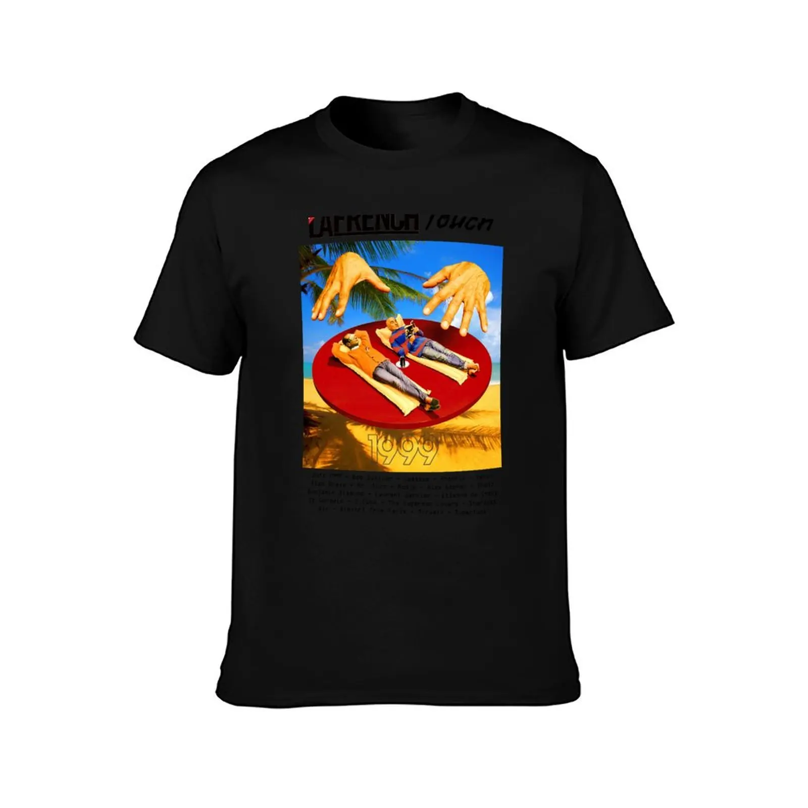 Relaxed in Espadrilles: MODEL by La French Touch & CASSIUS & Jacques Chirac (original HD DESIGN) T-Shirt Vintage Graphic Print