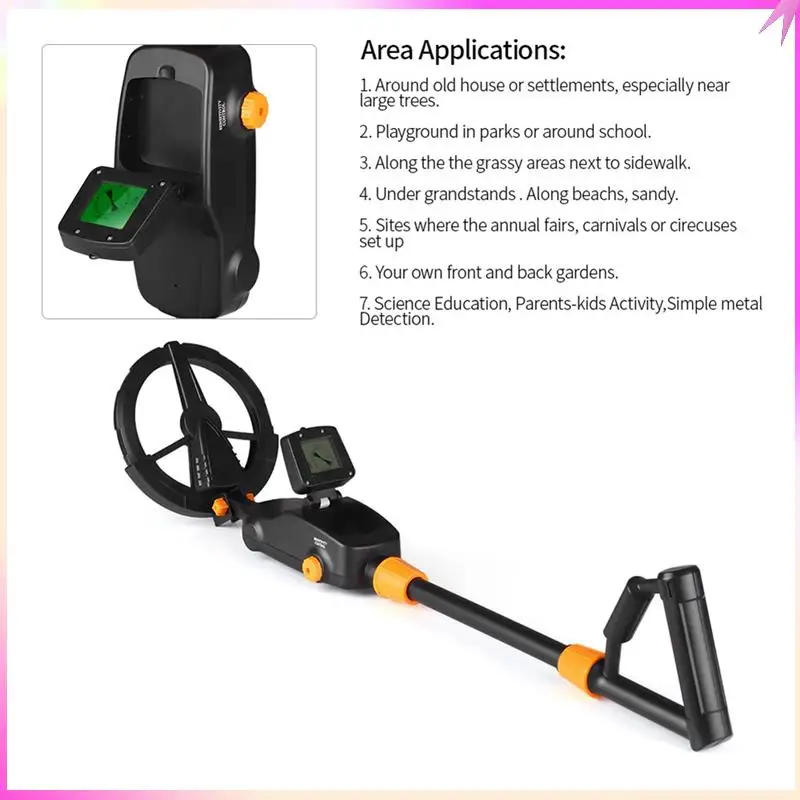 B68C MD1008A Metal Gold Detector Pinpointer Handheld Silver Jewelry Treasure Underground Metal Detector Tracker Seeker Finder