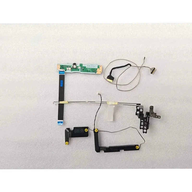 For Lenovo IdeaPad 15S ARE 2020 95% Original New Power Button Board Audio Speaker Hinge Screen Cable AC Power Jack Replacement A