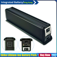 Ebike Integrated Lithium-ion Battery Pack 48V 20Ah 960Wh for Zebra Premium All-Terrain Electric Fat Bike 750W Bafang M500 Motor