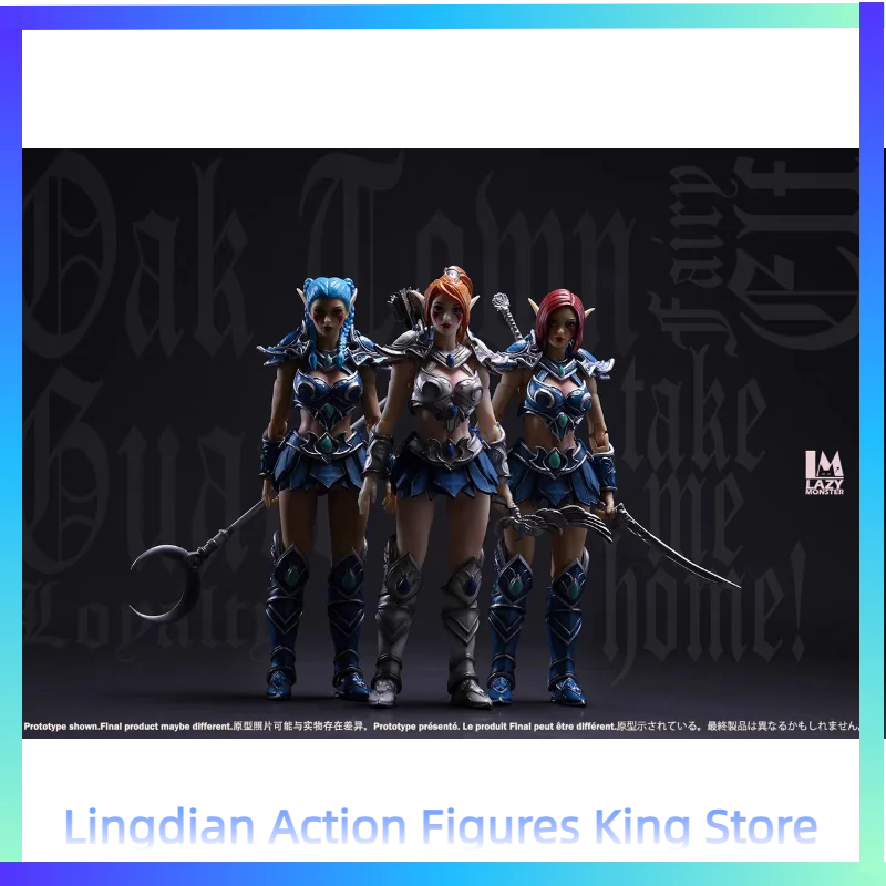 

In Stock Studio 7-inch 1/12 Oak Town Elf Guard Female Soldier Action Figure Model Toy Collection Gift