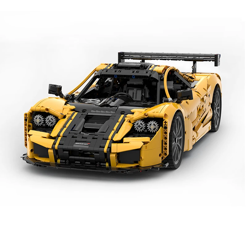 Comptible 42172 Técnico Carro Esportivo Hypercar Blocos de Construção MOC 202525 Velocidade Veículo Tijolo Montagem Brinquedo DIY Criança Presente de Natal