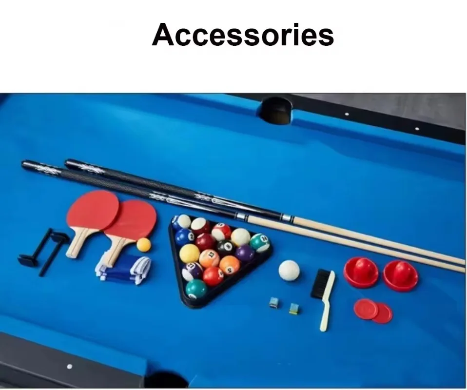 

Multipurpose Game 7ft Reply 4-in-1 Pool Table