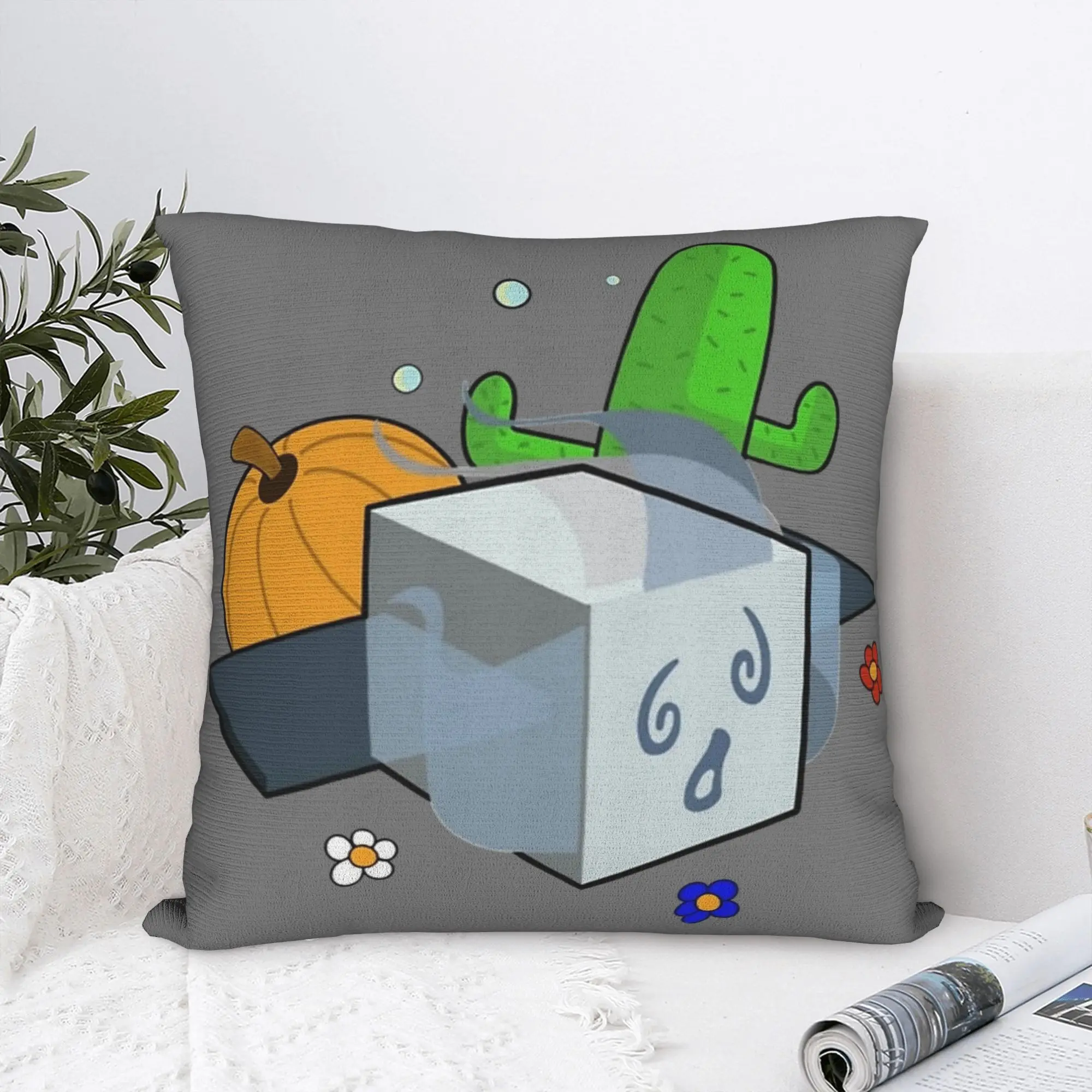 Bee Swarm Simulator Collection BSS Pillowcase Soft Polyester Cushion Cover Gift Game Pillow Case Cover Home Square