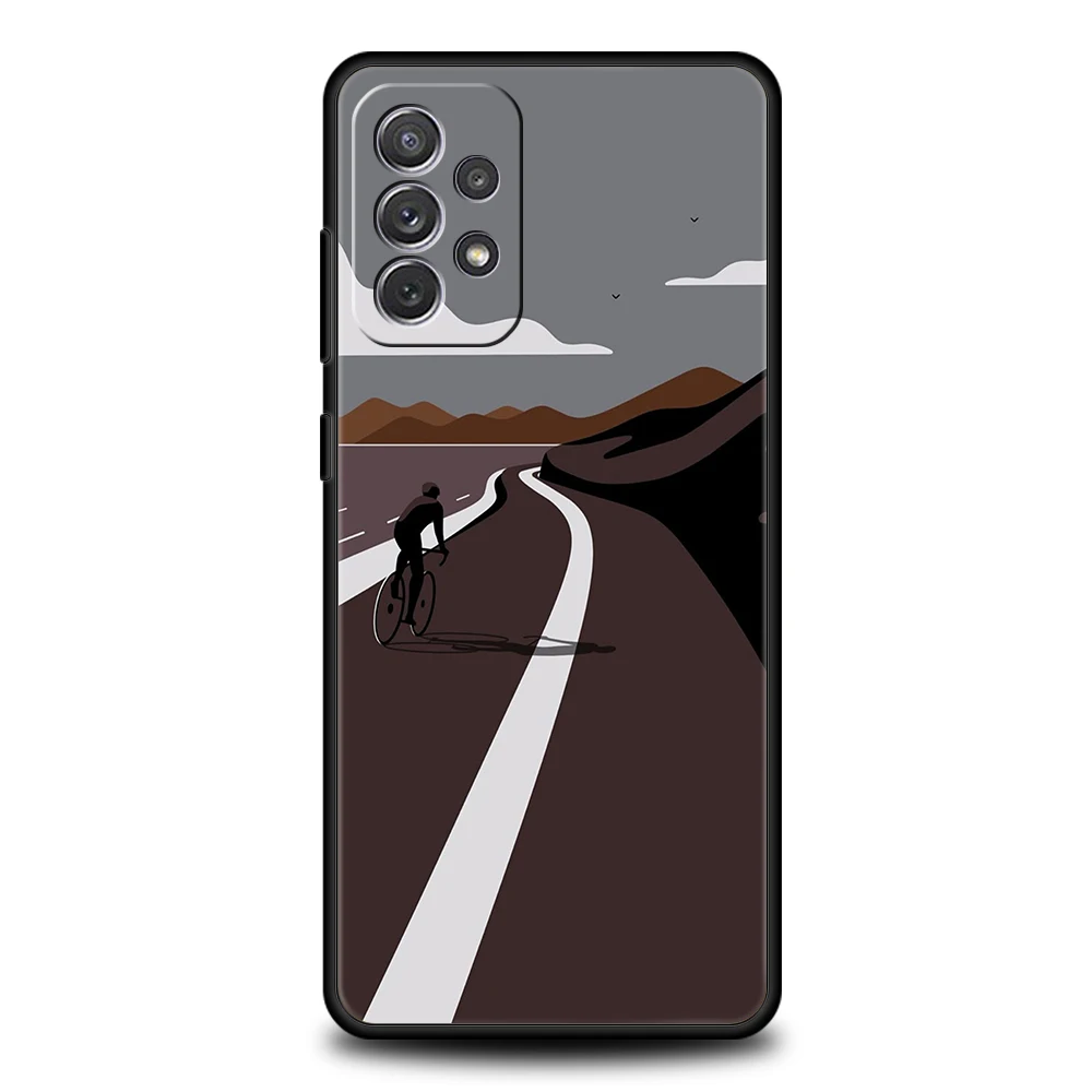 Чехол для Samsung A15 A13 A35 A55 A51 A71 A41 A31 A21S A03S A05 A17 A23 A25 A33 A53 A73 5G A07 4G Cover France Bicycle Exercise