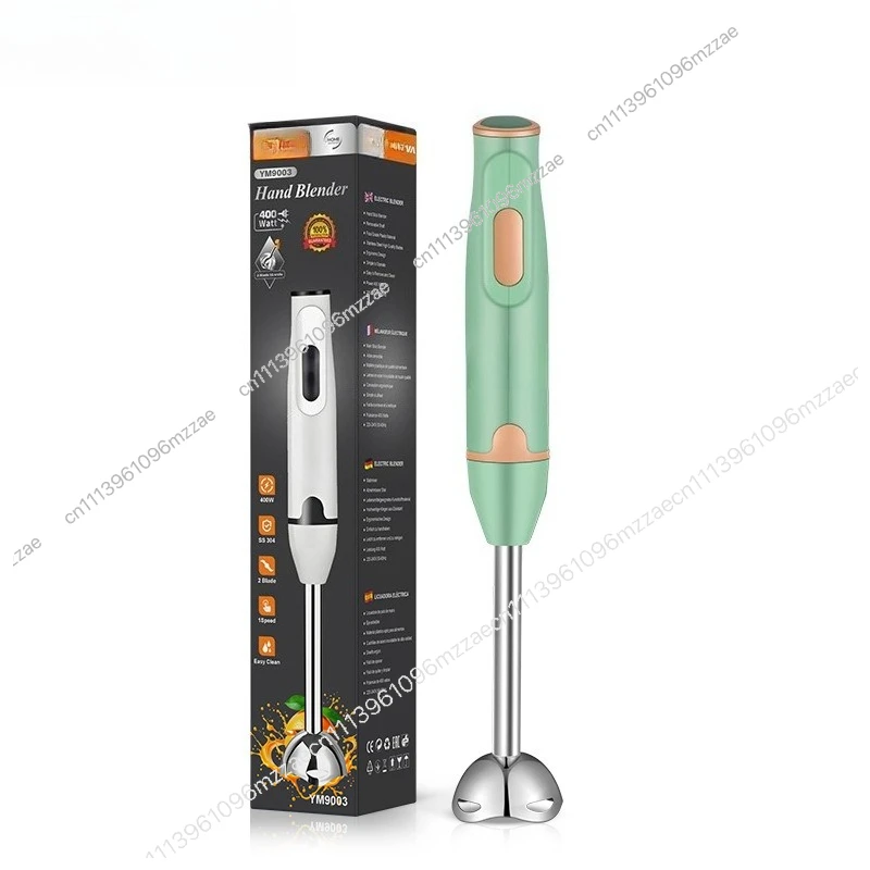 Multifunctional Handheld Immersion Blender, 4-in-1 Electric Cooking Stick With Egg Beater, Meat Grinder, Juice Maker, 500W High