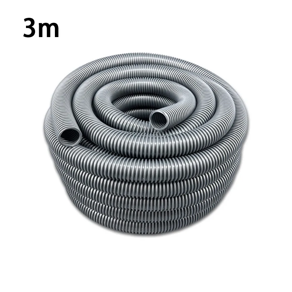 3m/5m Vacuum Cleaner Hose Inner Diameter 32mm Universal Vacuum Cleaner Extended Hose Threaded Flexible EVA Corrugated Hose