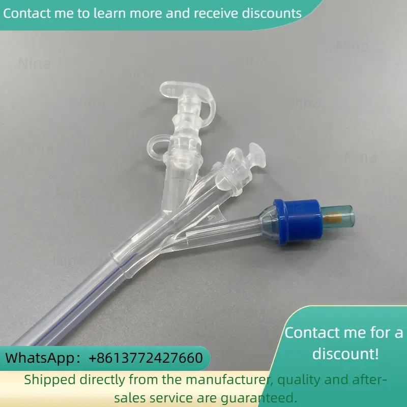 Medical Silicone Gastrostomy Feeding Tube/PEG Feeding Tube