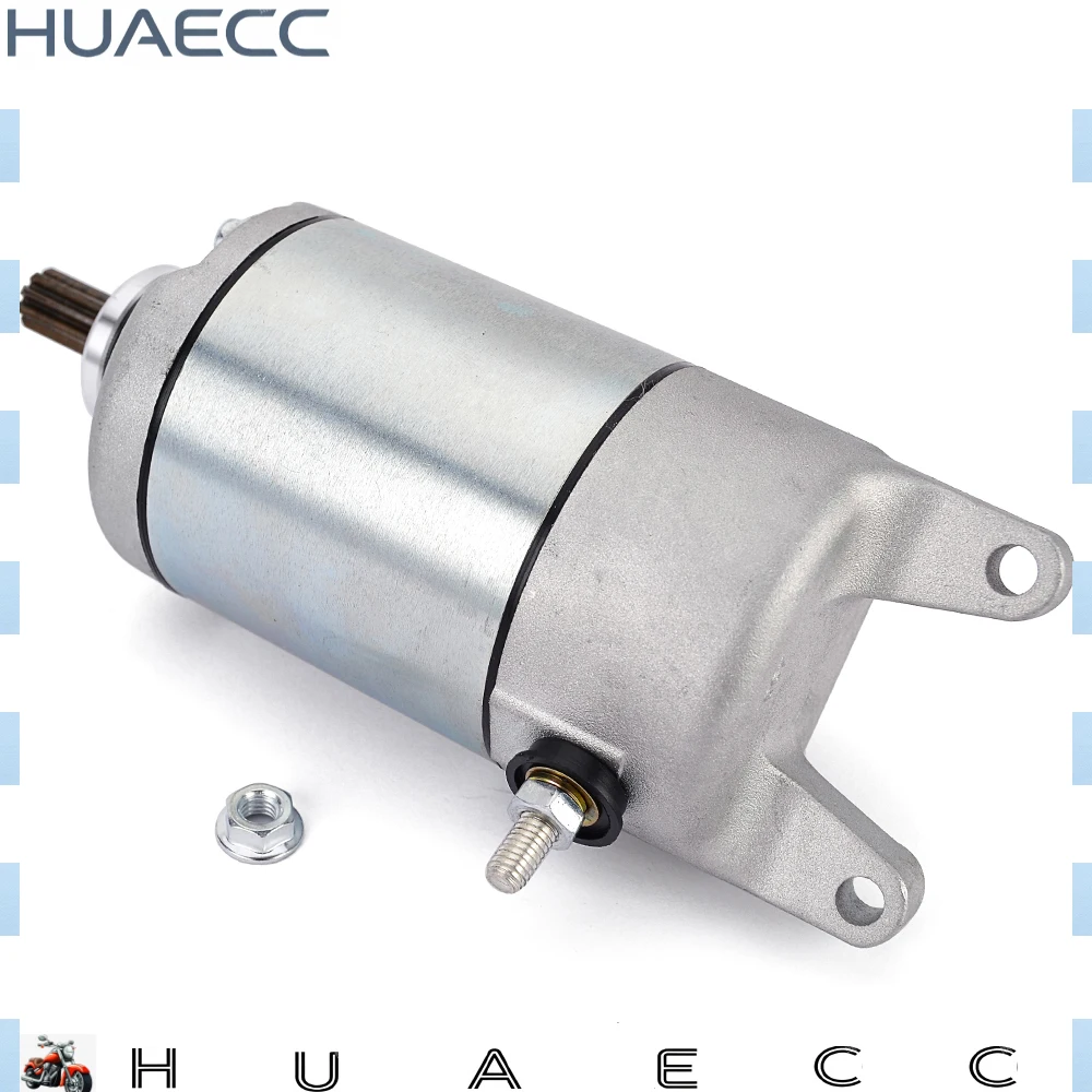 Motorcycle Starter Motor for Kawasaki Brute Force 650 750 Prairie 700 4X4 4X4i Hardwoods Green HD 211631321 K211631320