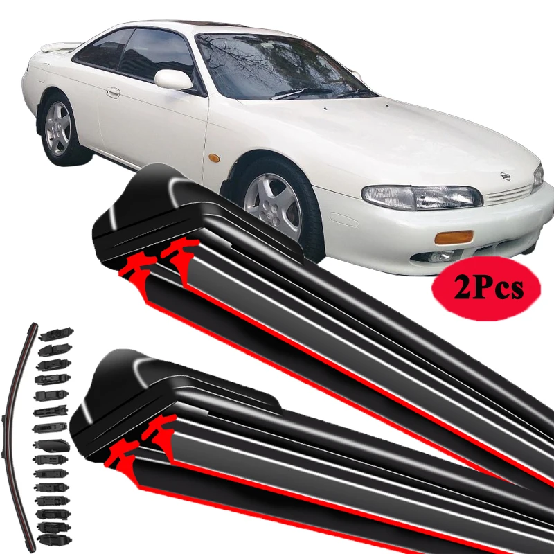 

For Nissan AD Wingroad Y10 Y11 Y12 2000-2024 Car Windshield Wiper Blade Front Windscreen Brushes Washer Accessories Window Parts