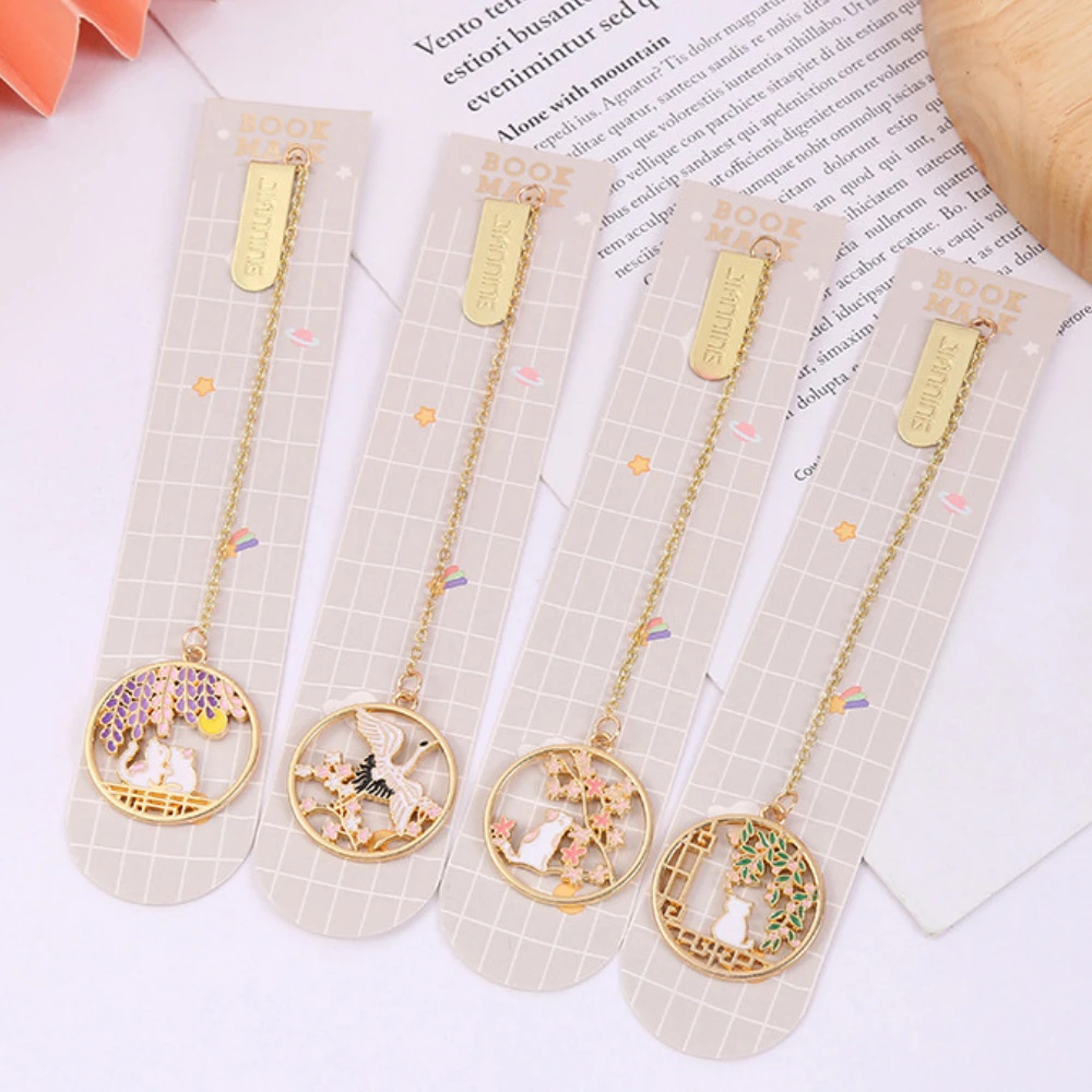 

Retro Bookmark Creative Cartoon Bookmarks Flowers And Animal Aesthetic Stationery Student Reading Accessories Book Lover Gifts