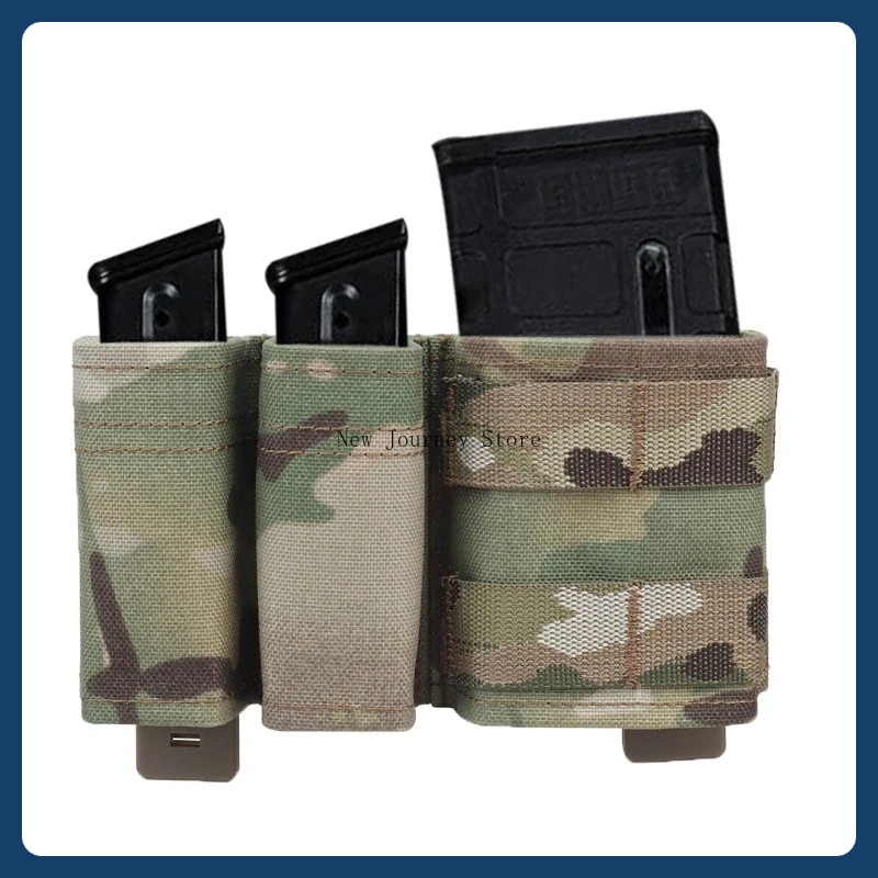 

Outdoor Sport Pouch 5.56+9MM MOLLE Hunting Bag with KYWI Wedge Insert Hunting Accessories