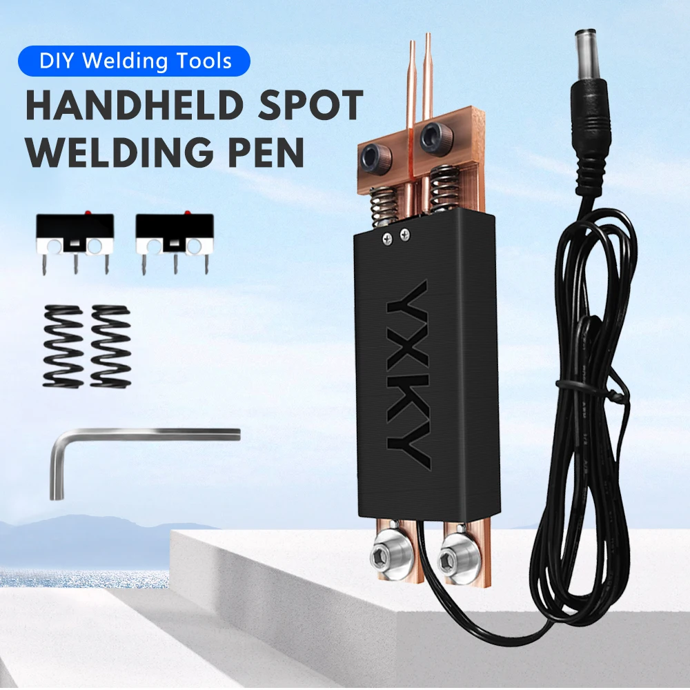 

Ручка для точечной сварки с автоматическим триггером своими руками | экономичный ручной пистолет для точечной сварки | износостойкая медная головка | аккумулятор/металлический ремонт