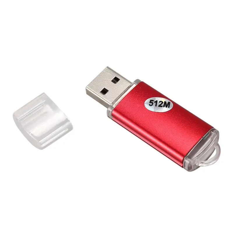 N36R-10X USB 2.0 Flash Memory Stick Pen Drive Storage Thumb Color:Red Capacity:512MB