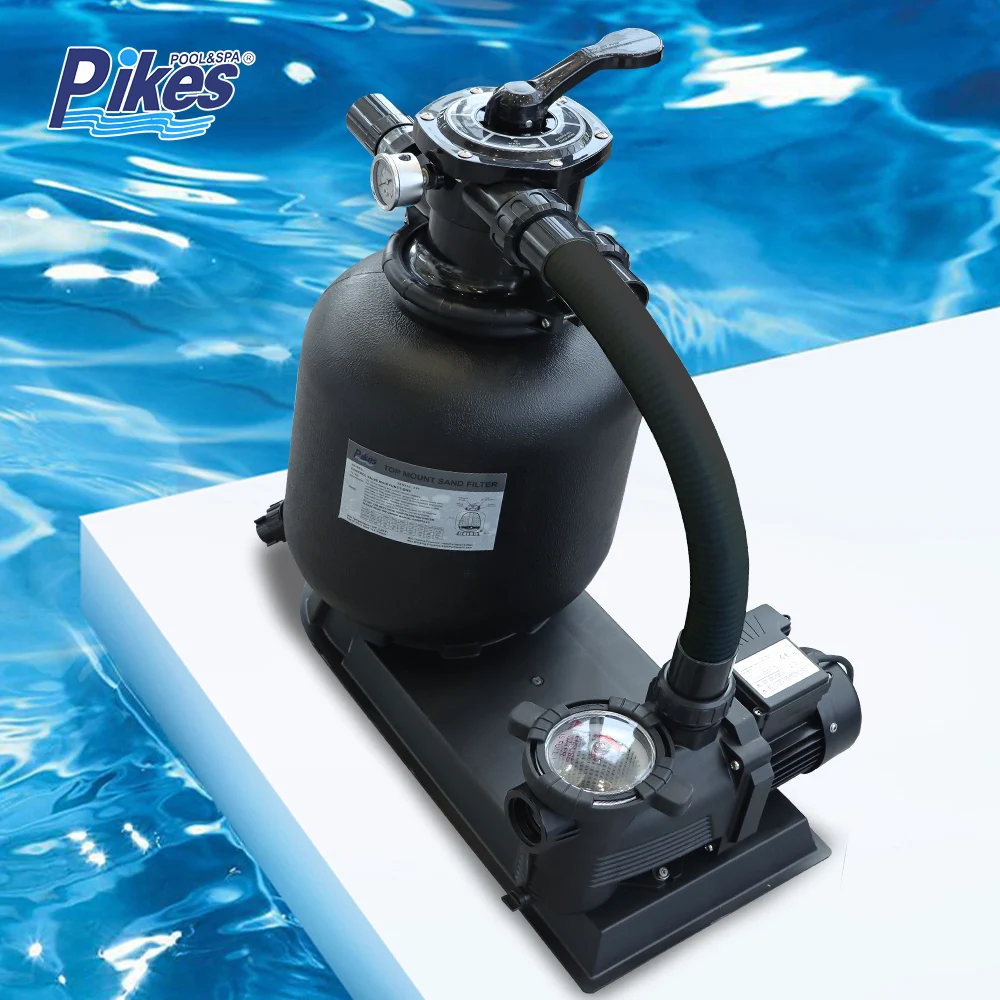 PIKES Professional 400-1200mm Cartridge Sand Filter Pump For Inground Swimming Pools Pool Equipment Accessories