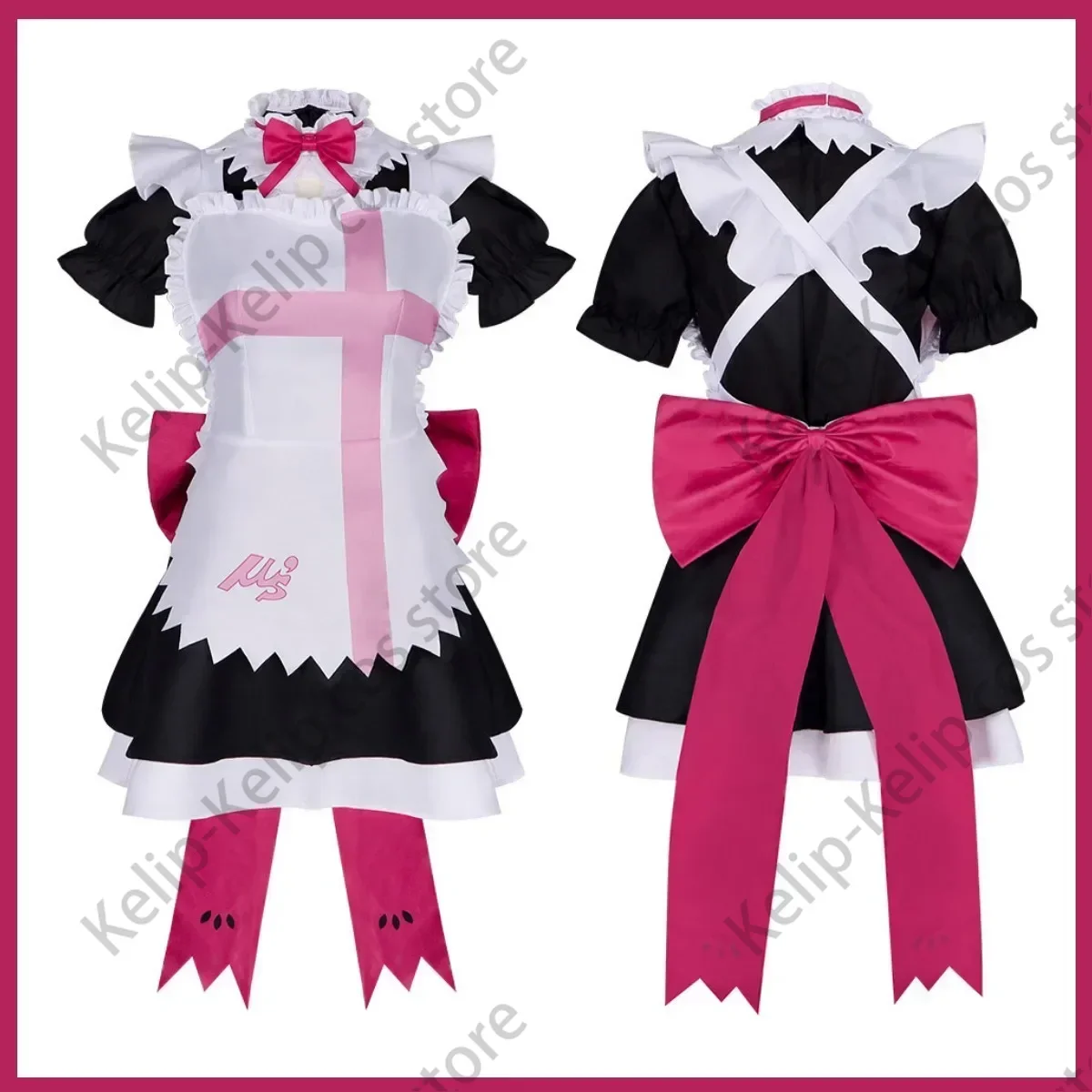 Anime Lovelive!4th Honoka Kousaka Cosplay Costume Approaching With Love! Wig Maid Dress Lolita Woman Sexy Kawaii Halloween Suit