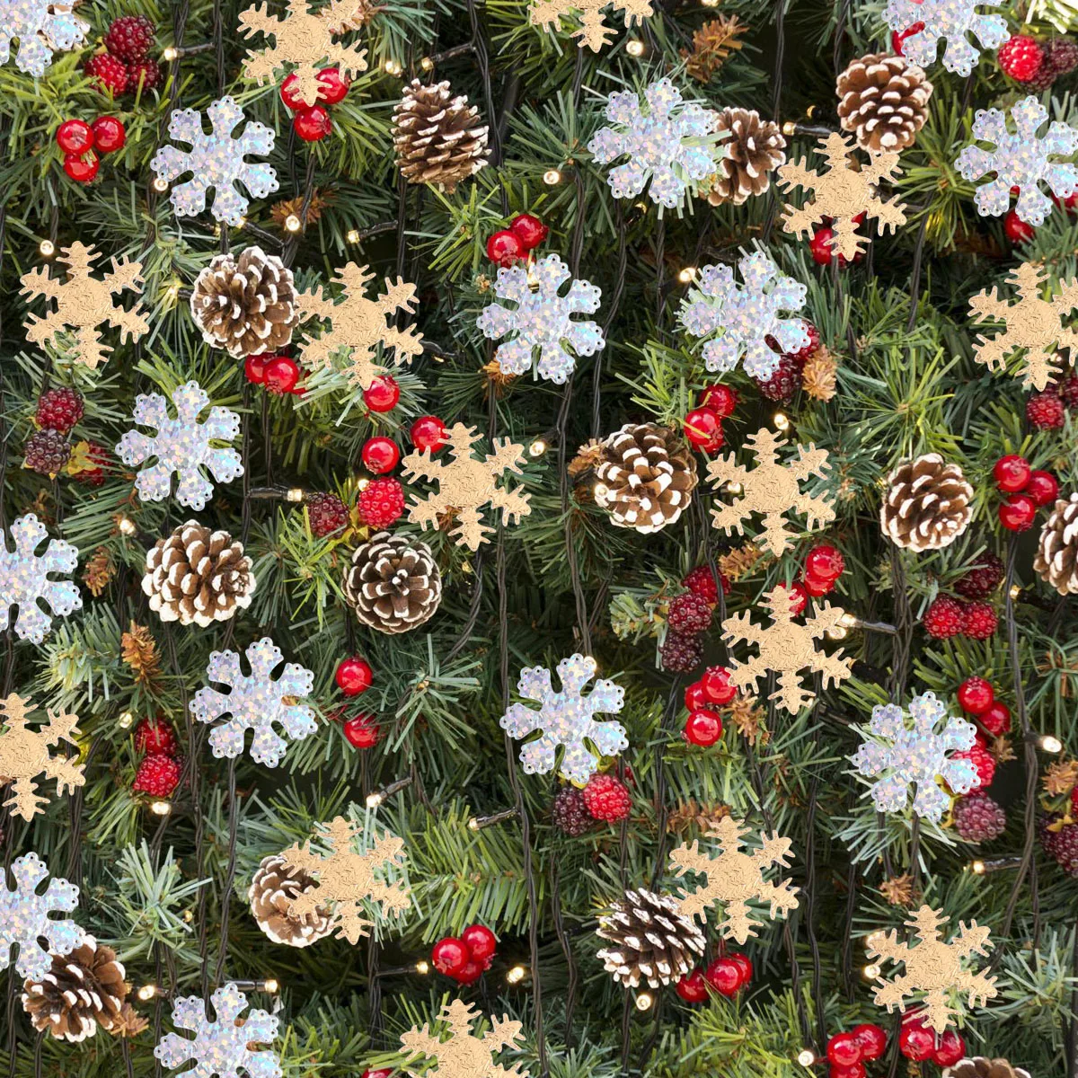 400 Pcs Snowflake Confetti Room Decoration Fake Snowflakes Winter Xmas Table Decorations Sequins Craft Supplies